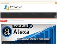 Tablet Screenshot of pc-word.com